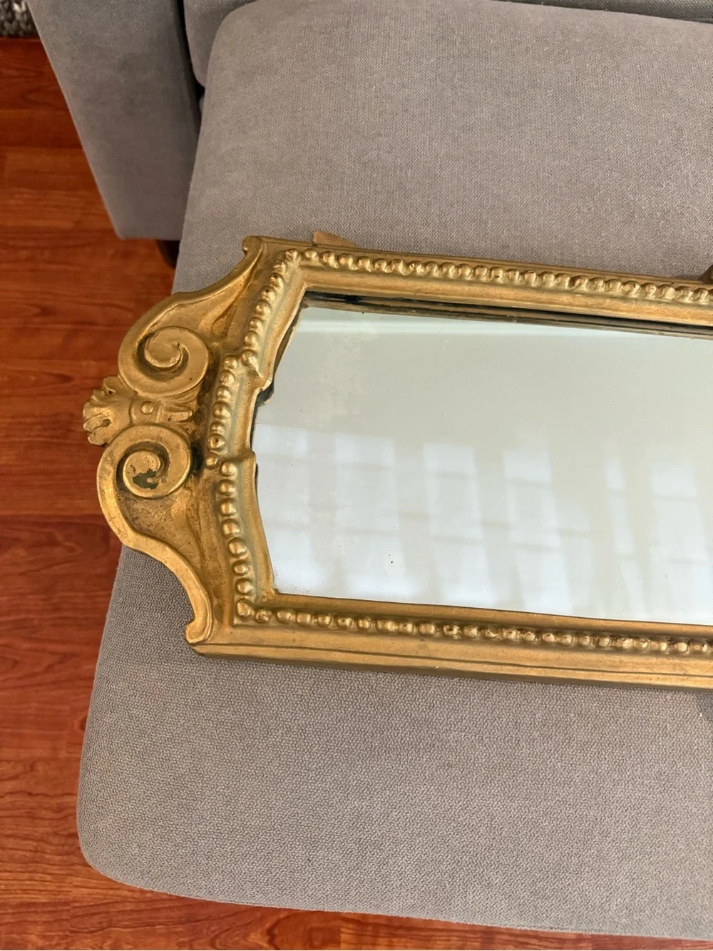 Vintage Gold Borghese Mirror.